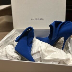 Balenciaga Royal Blue Sock Boot
